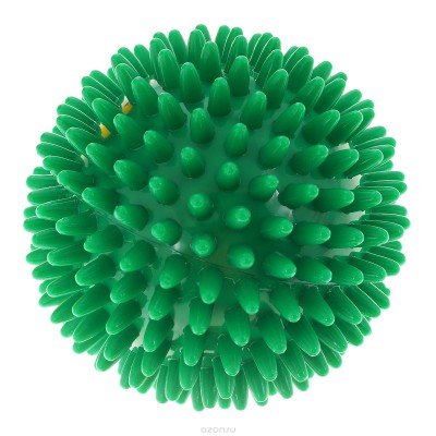 Мяч массажный ОРТОСИЛА L 0107 7 см зеленый