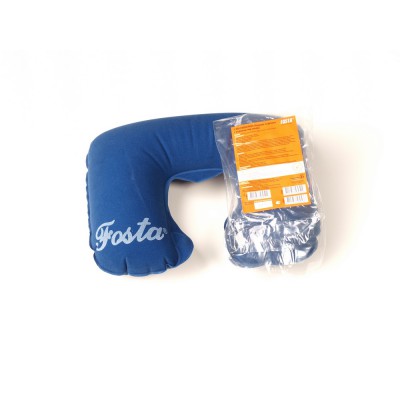Подушка надувная с вырезом под голову FOSTA F 8051 (37*25) синяя
